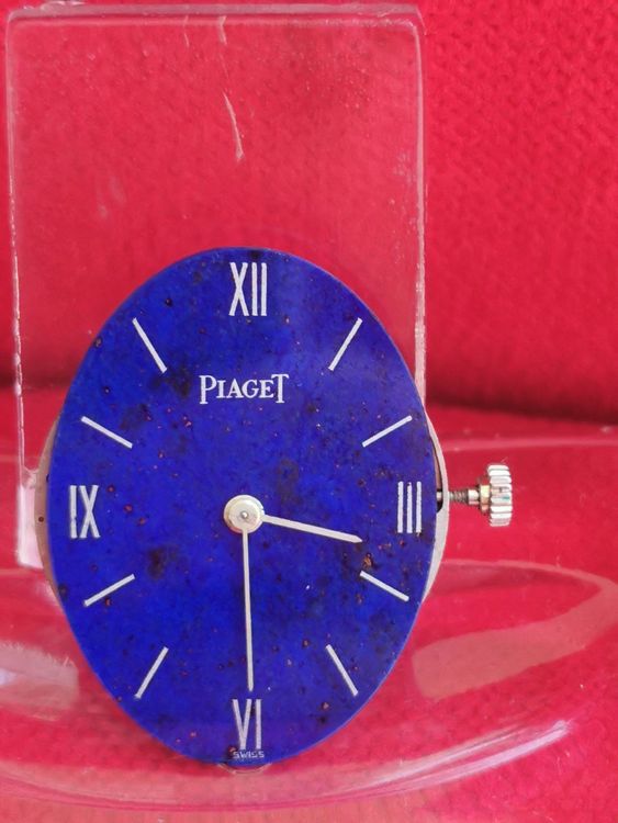 Piaget 9862 18k 750 Weiss Gold lapis Kaufen auf Ricardo