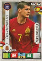 ROAD TO RUSSIA 2018 Panini Adrenalyn Card Team Mate MORATA