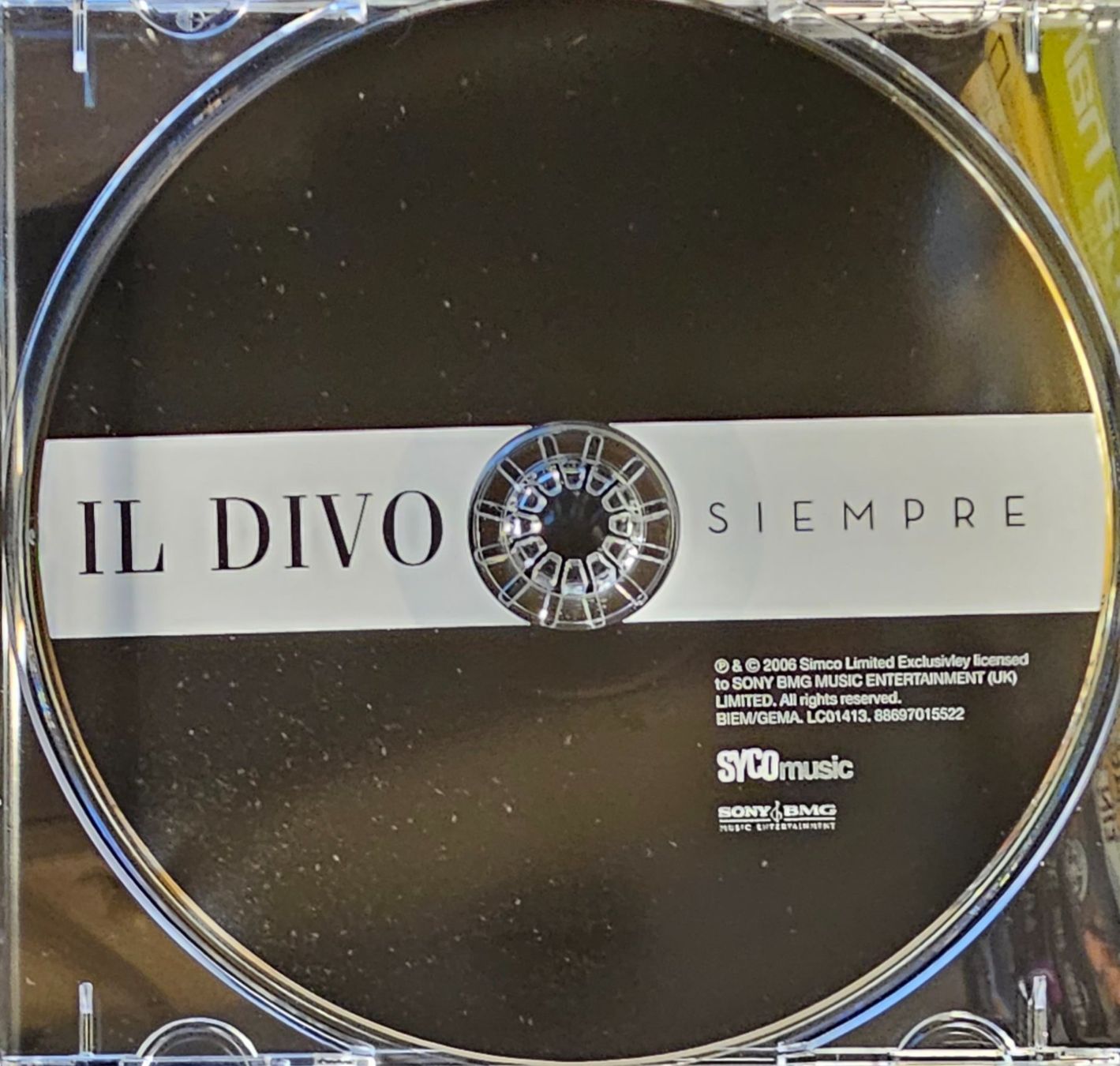 CD: Il Divo – Siempre – Usato da Wahlen b. Laufen venduto da Cg10 1