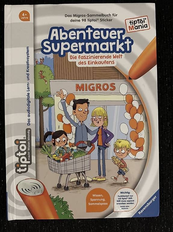 Tiptoi Giochi: Tiptoi Migros Abenteuer Supermarkt – Usato da Mümliswil venduto da Alfaromeo156
