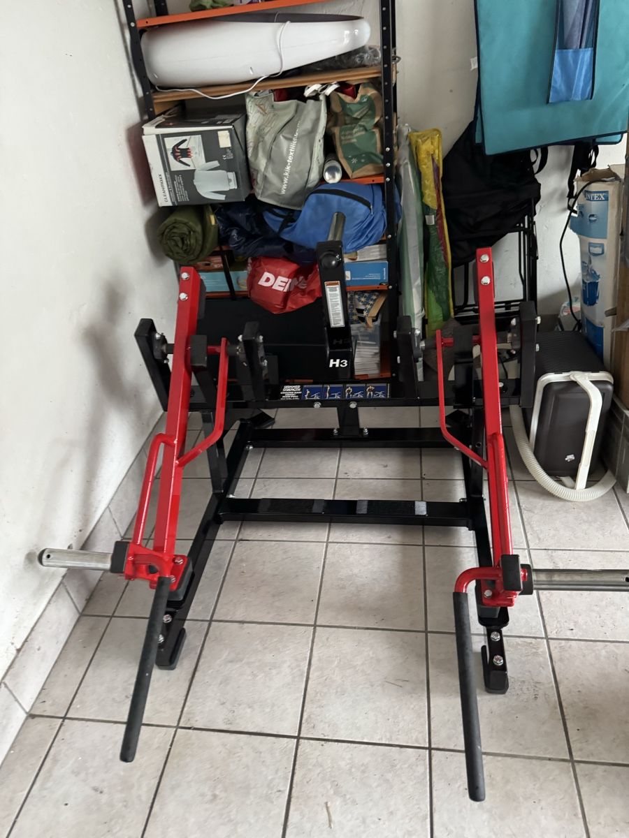 Hometrainer: Hammer Strength Ground Base Squat/High Pull-Top Zustand! – Usato da St. Margrethen SG venduto da taf_alb 7