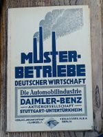Automobil Buch / Muster Betriebe - Daimler Benz Ausgabe 1930