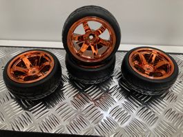 RC Radsatz 1:10 «COPPER 6-Speichen» 26mm NEU!