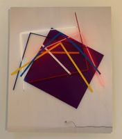 Einladungskarte 1993 François Morellet in Paris
