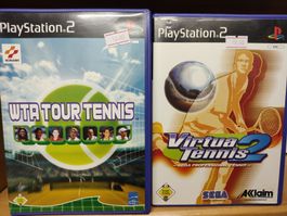 Jeu PS2 Tennis Virtua Tennis 2 et WTA Tour Tennis! DE