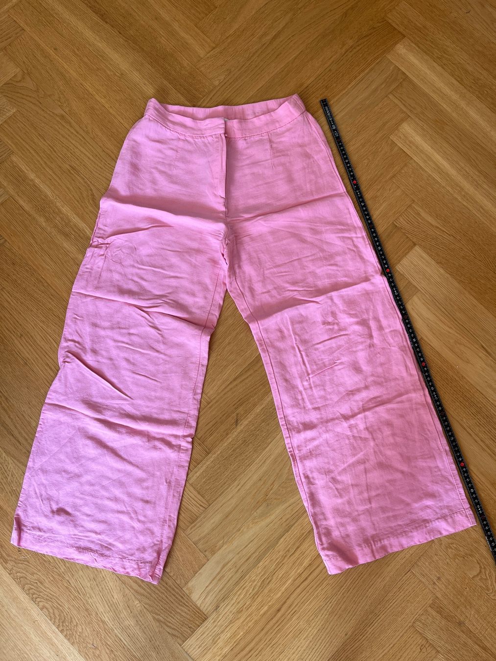 Pantaloni: Rosa Leinenhose Damen Gr. 38 – Usato da Zürich venduto da bretxo 3