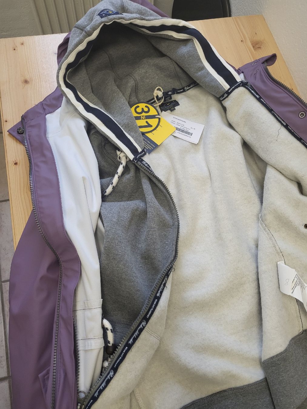 Schmuddelwedda Cappotti: Regenmantel Schmuddelwedda 3 in 1 – Usato da Zürich venduto da Shiva79 4