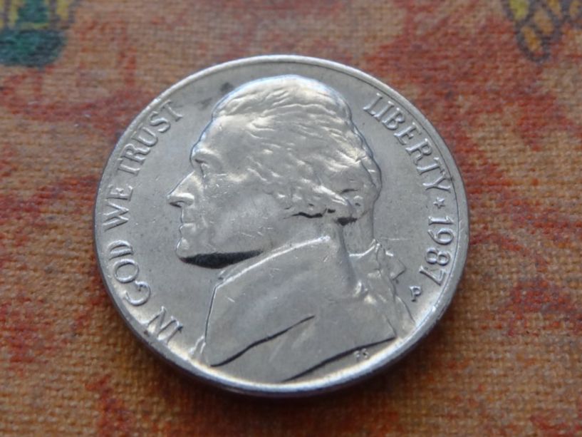 Tutti le monete: USA 5 Cents 1987 – Usato da Romanel-sur-Lausanne venduto da Swift13