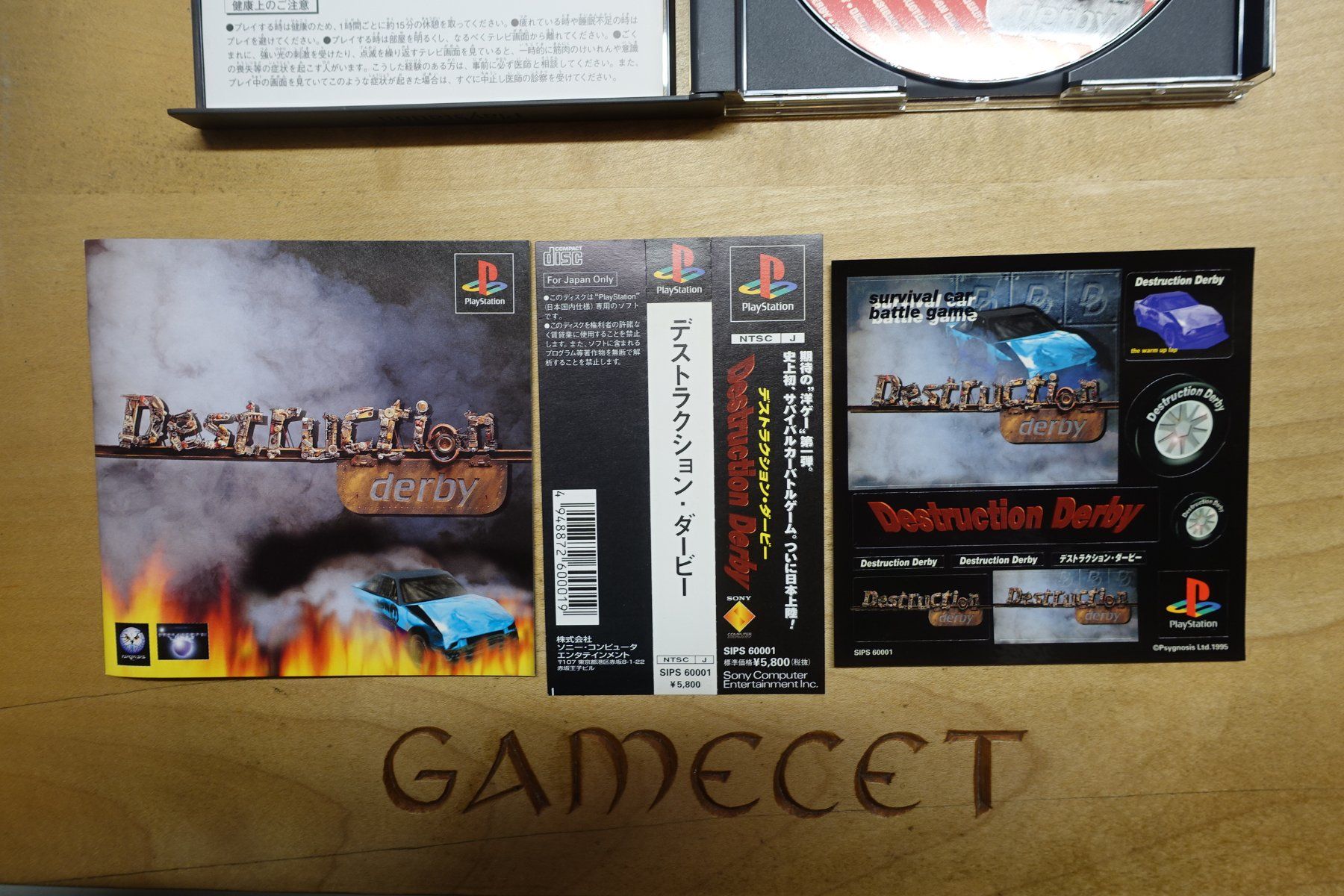 Sony Giochi: Destruction Derby - Japan – Usato da Steinach venduto da Gamecet 4