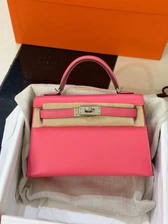 Hermes Kelly20 Rose Azalea Epsom Phw C OriRec2018