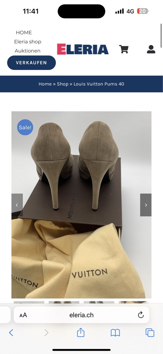Louis Vuitton Scarpe da donna: Louis Vuitton Pums – Usato da Baar venduto da Esavi 2