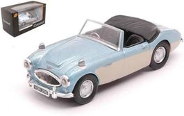 AUSTIN HEALEY HELLBLAU/CREME. 1:43 CARARAMA