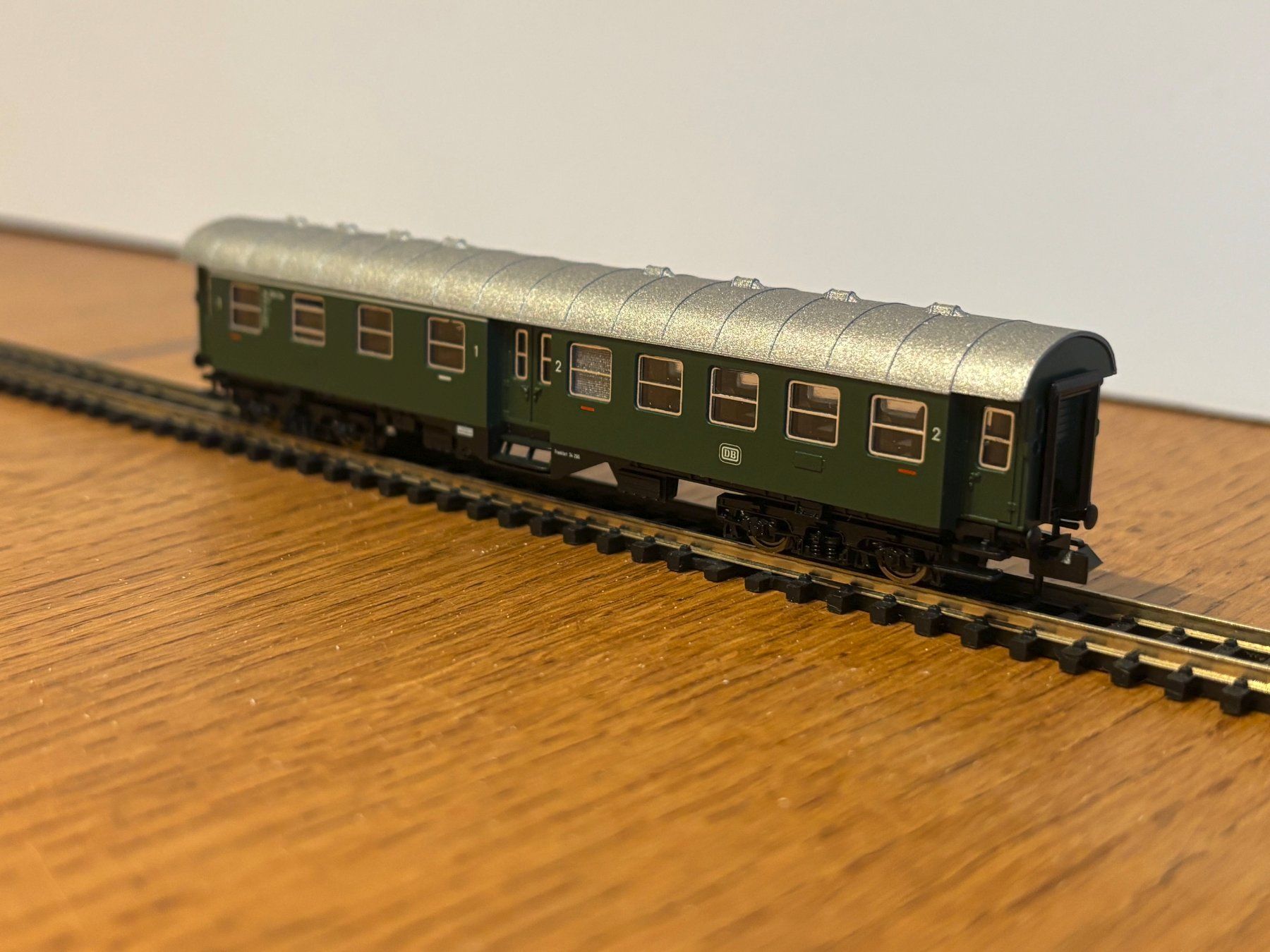 Modelleisenbahnen: e1773: Oldtimer Personenzug (Spur N) – Gebraucht aus Birsfelden von Birs_25 1