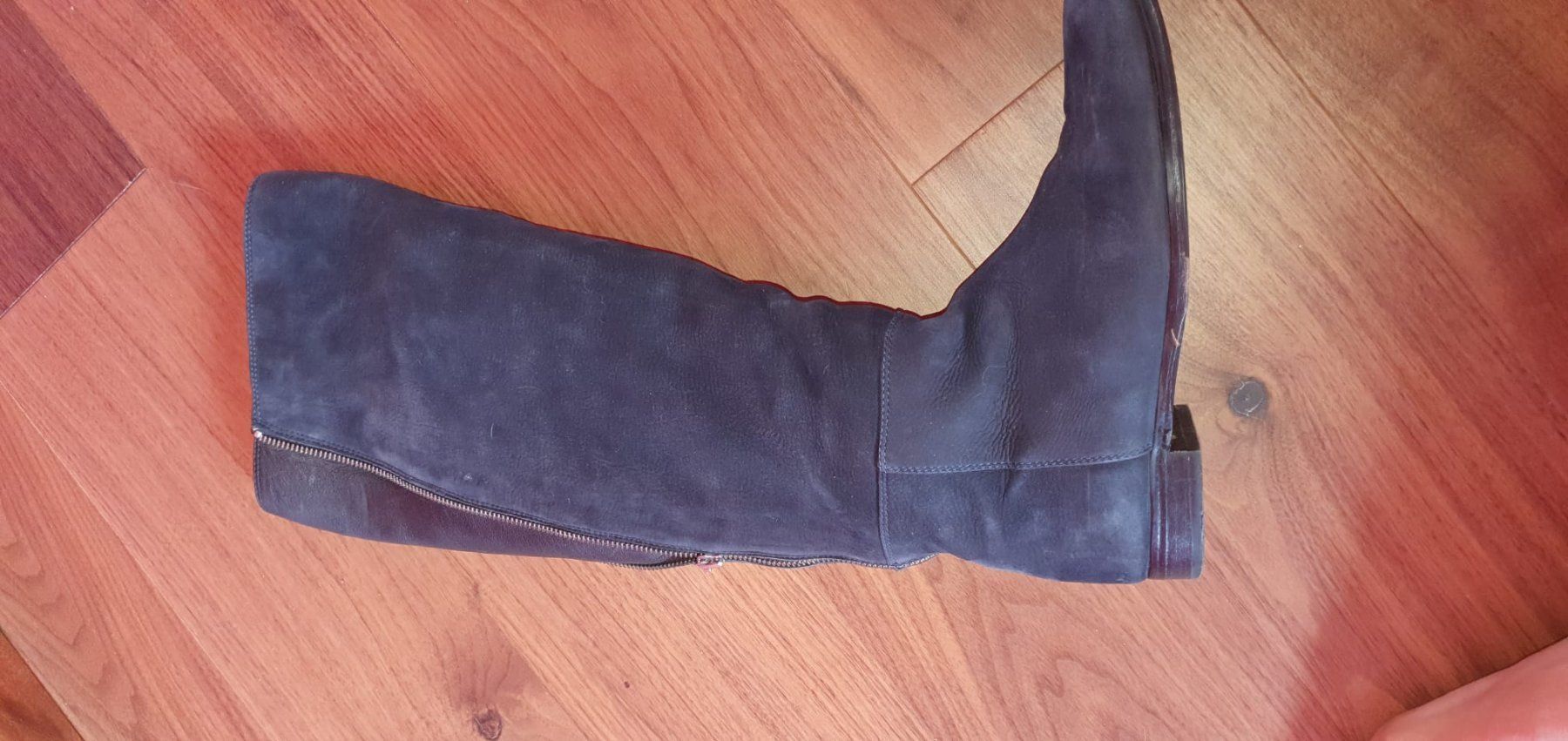 Navyboot Scarpe da donna: Bottes Navyboot en daim bleu – Usato da St-Sulpice VD venduto da juhdu 5