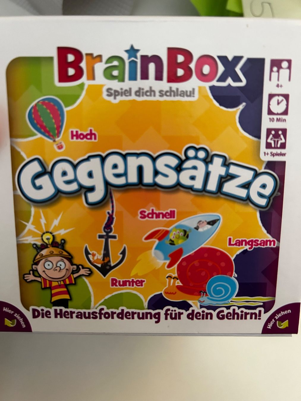 Spiele: BrainBox Gegensätze – Gebraucht aus Ostermundigen von Tlue22 1
