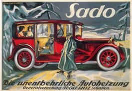 St. Gallen   SG  -  SADO, die Autoheizung / DIETZ Adolf 1924