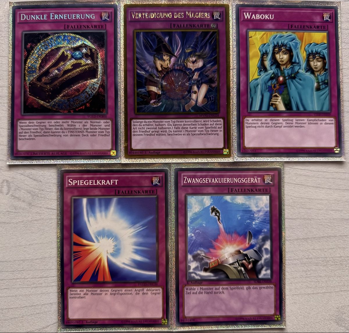 Yugioh Sammelbilder & Trading cards: Yu-Gi-Oh! Dunkler Magier - Set / 34 Karten – Gebraucht aus St. Margrethen SG von Burim. 6