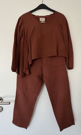 Set Alessia Santi colore ruggine