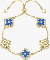 14K Vergoldet Armbänder Cubic Zirkonia