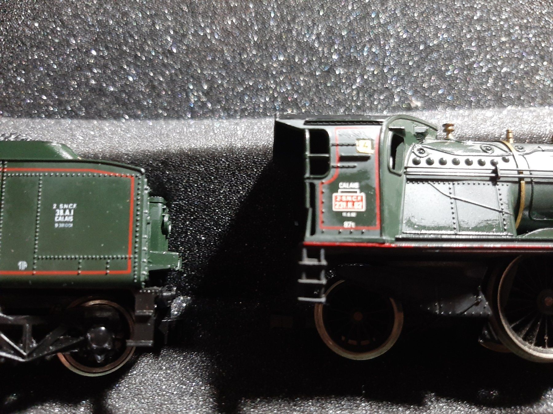 Jouef Modellini di ferrovie: JOUEF CALAIS SNCF 231 K 82  REF.5 – Usato da Avully venduto da RIVALIS 1