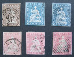 Strubel kleines Lot gestempelt