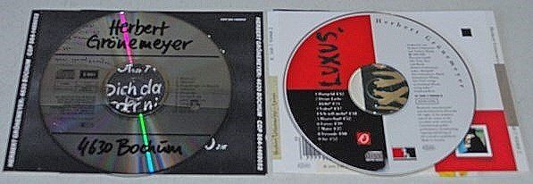 CD: 2CD's - Herbert Gronemeyer - Luxus & 4630 Bochum – Usato da Unterbäch venduto da xazuq 4