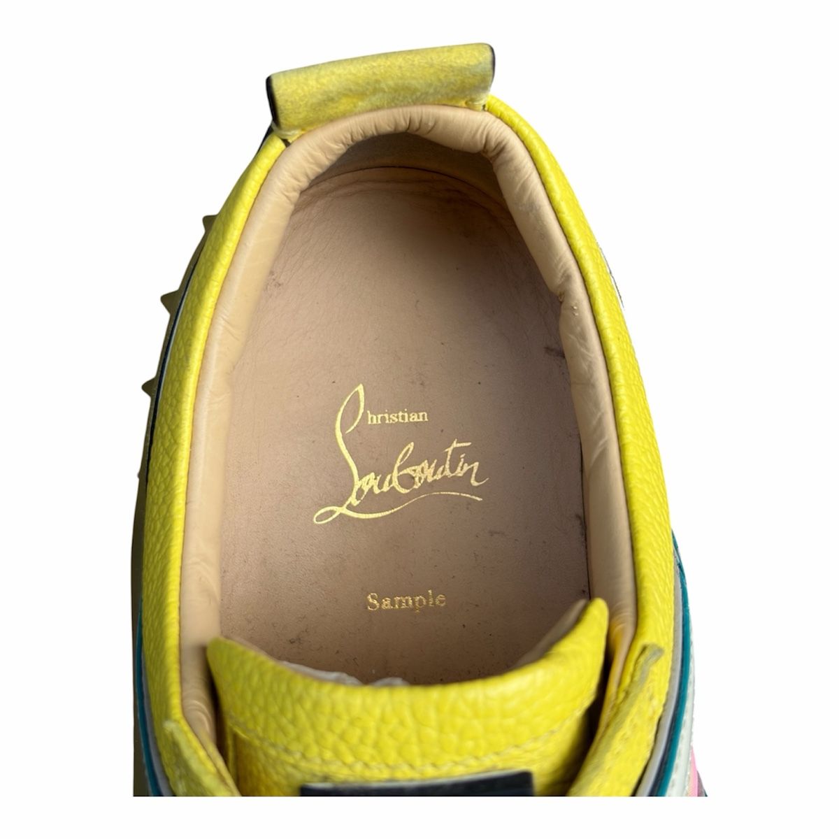 Christian Louboutin Herrenschuhe: Christian Louboutin sneakers yellow sample size 41 – Neu (gemäss Beschreibung) aus Buochs von zukkias 2