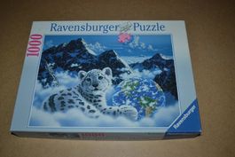 Puzzle 1000 Teile - Bett aus Wolken