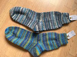 Socken Gr 50/51 handgestrickt 