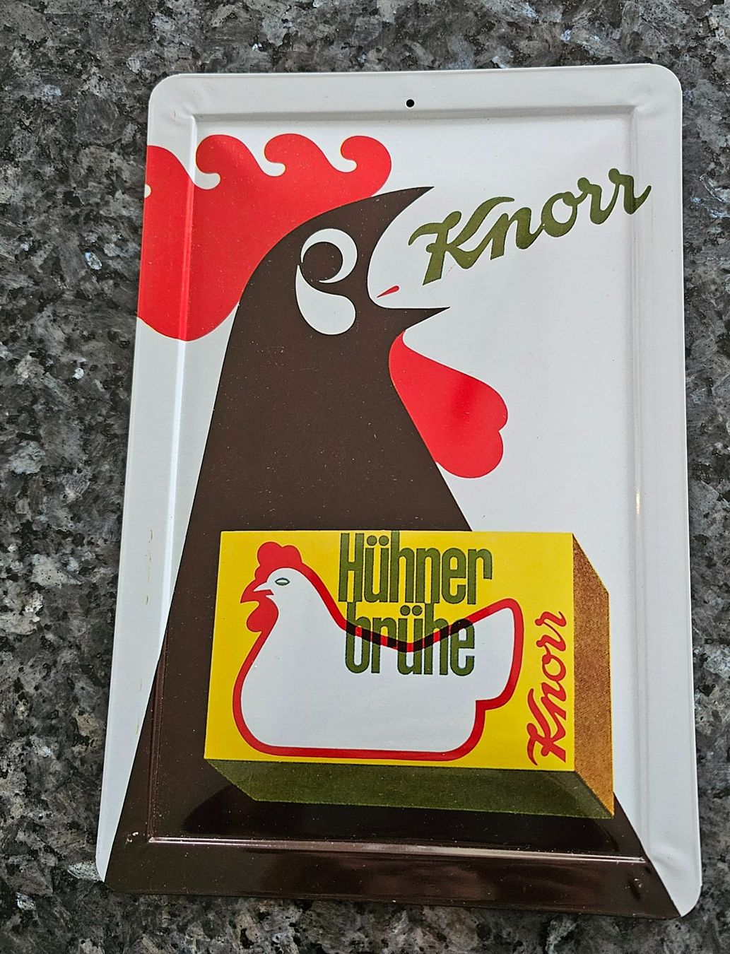 Tutte le decorazioni: Drei "Knorrli" Blechschilder – Nuovo (secondo la descrizione) da Oetwil a.d. Limmat venduto da grisilisi 2