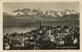 Thalwil   ZH   gegen den Glärnisch