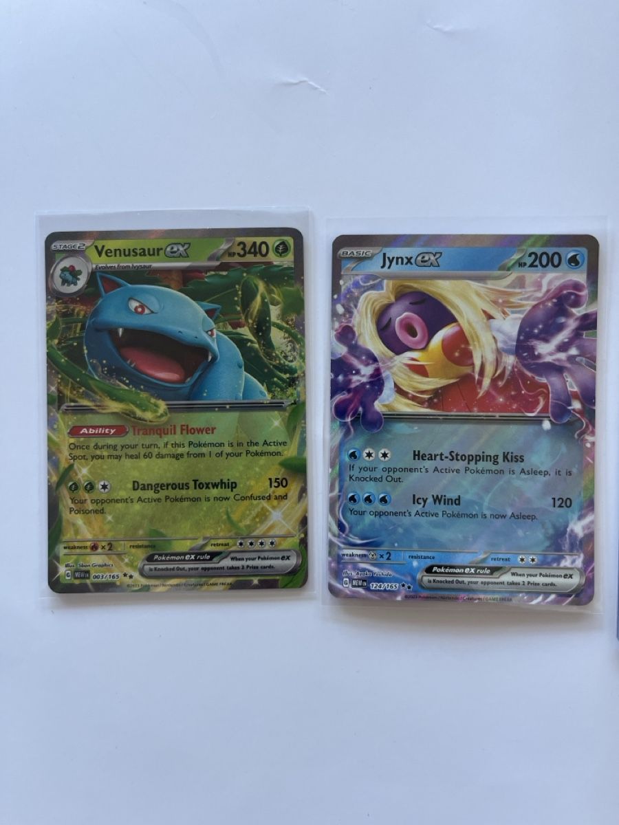 Pokémon Carte collezionabili: Pokemon ex Set Venusaur 003 Jynx Clefable Gallade – Usato da Au ZH venduto da curio.concept 1