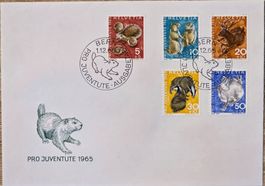 Suisse Pro Juventute First Day 1965