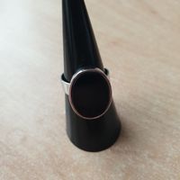 800er Silber Ring mit Onyx gr.17/57