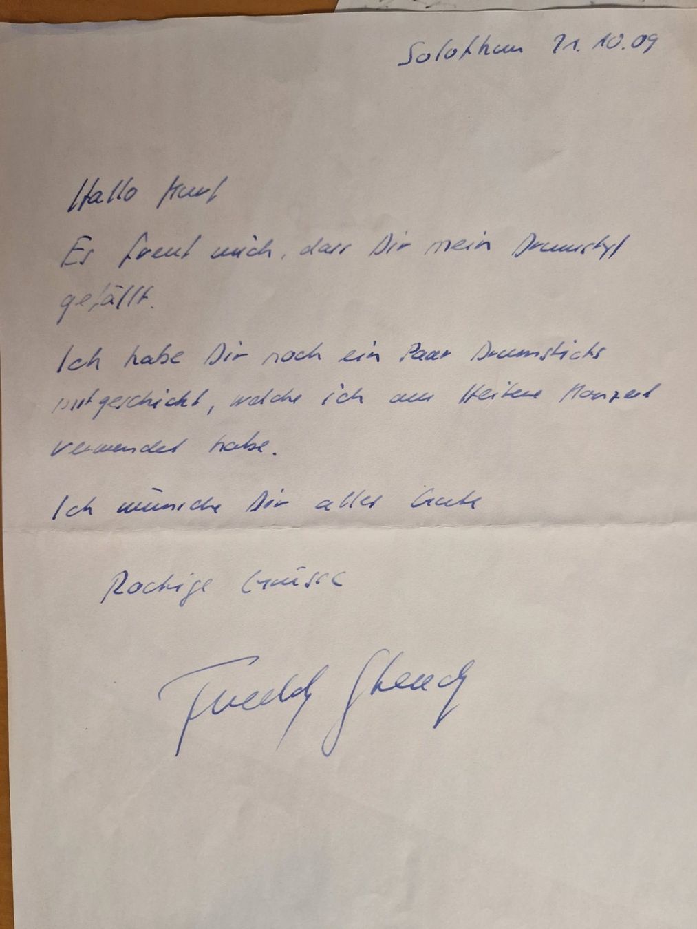 Autogramme: Krokus, 5 Original Autogramme mit Drummer Sticks – Gebraucht aus Salmsach von aacs65 4