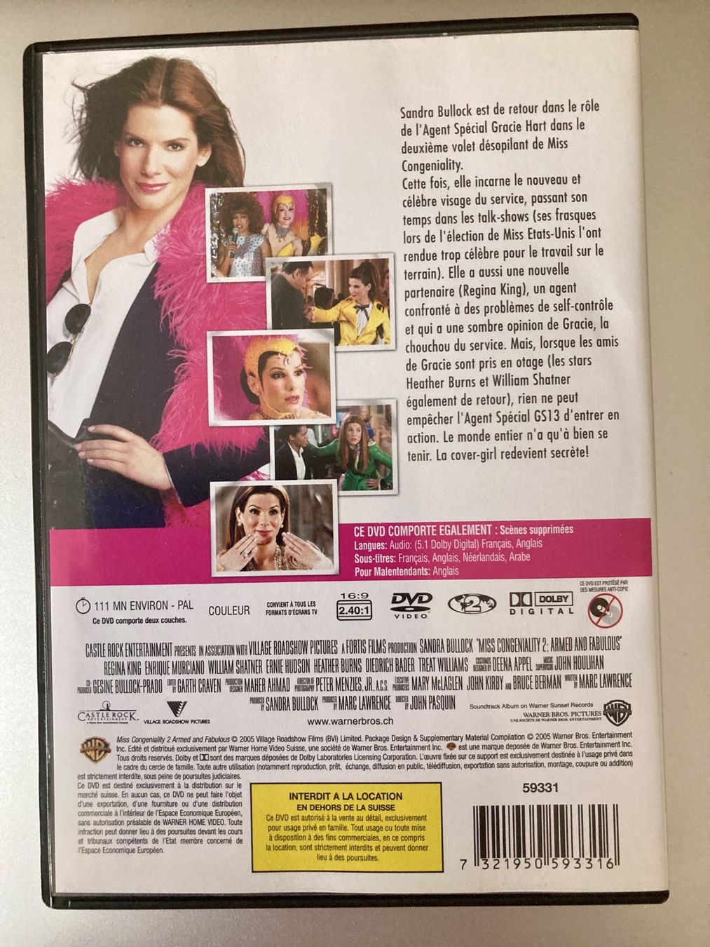 Alle DVDs: Miss FBI - Sandra Bullock – Gebraucht aus Neuchâtel von Rougesky 1
