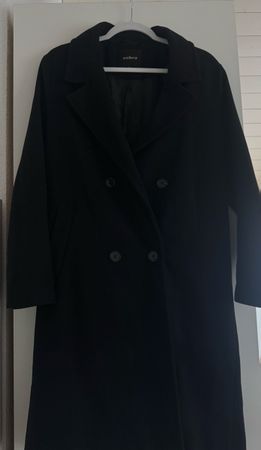 Schwarzer eleganter Damenmantel Gr. S, Marke Zebra
