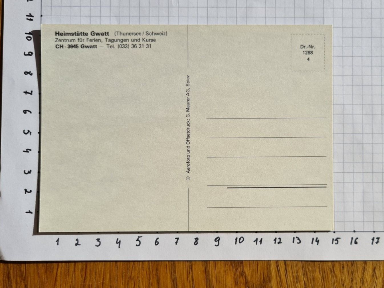 Cartoline postali: Gwatt, 3645, Thunersee/Schweiz, Ansichtskarte – Nuovo (secondo la descrizione) da Winkel venduto da Heuresis 1