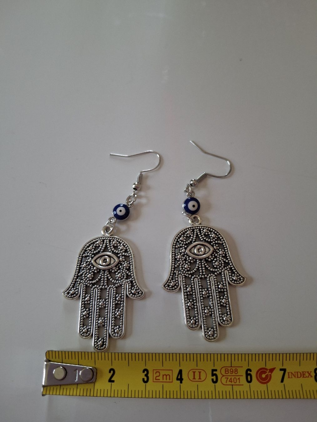Orecchini pendenti & Orecchini a lobo: Boucles d'oreilles Main de Fatma neuves – Nuovo e nell'imballaggio originale da Lausanne venduto da Cognitia 2