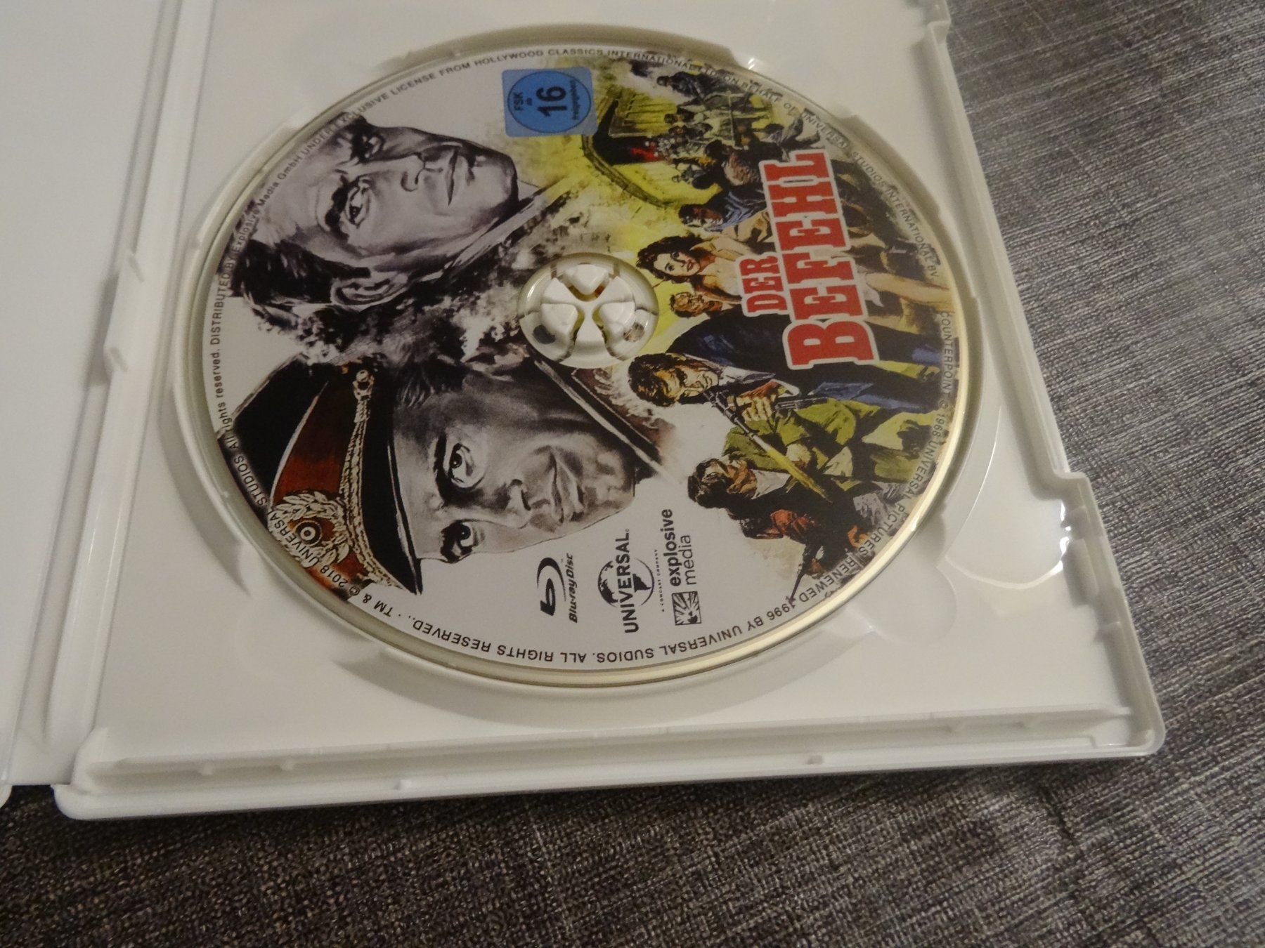 Alle DVDs: Der Befehl Counterpoint Blu-ray Charlton Heston – Gebraucht aus Olten von Disc-Verkauf 1