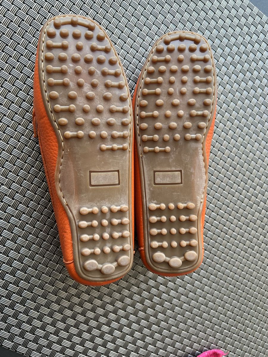 Scarpe da donna: Mokassins Leder Gr.34 mit Noppen-Gummisohle – Nuovo (secondo la descrizione) da Wolfwil venduto da Poulet60 1