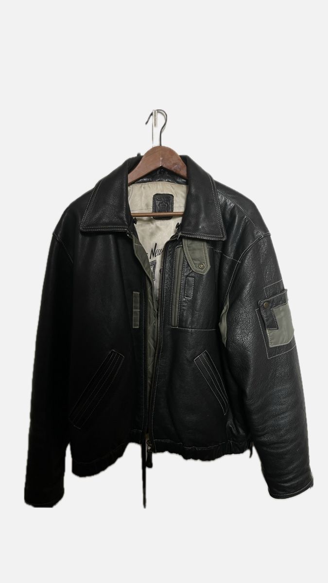 Jacken: Leather Jacket - Vintage  – Gebraucht aus Aarau von goldilockskey