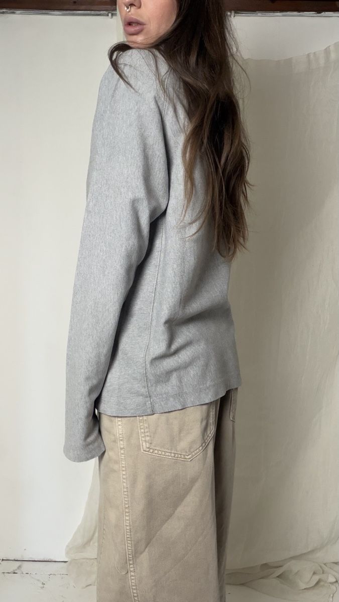 Maglioni & Felpe: Gap Pullover Sweater Gray Size M Long Sleeve Crew Neck – Usato da Knonau venduto da Grapesvintage 4