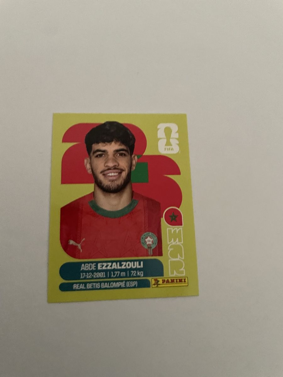 Panini Carte collezionabili: FIFA WM 2026  Abde Ezzalzouli MAR 17 – Nuovo (secondo la descrizione) da Winterthur venduto da Cobraforce