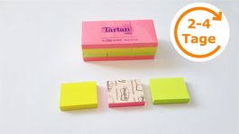 Haftnotizen 12x, 38 x 51 mm, neonfarben