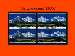 Viererblock - Serie "Bergpanorama" (2006)