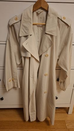 Trench beige classico, come nuovo - Taglia M - Affare!
