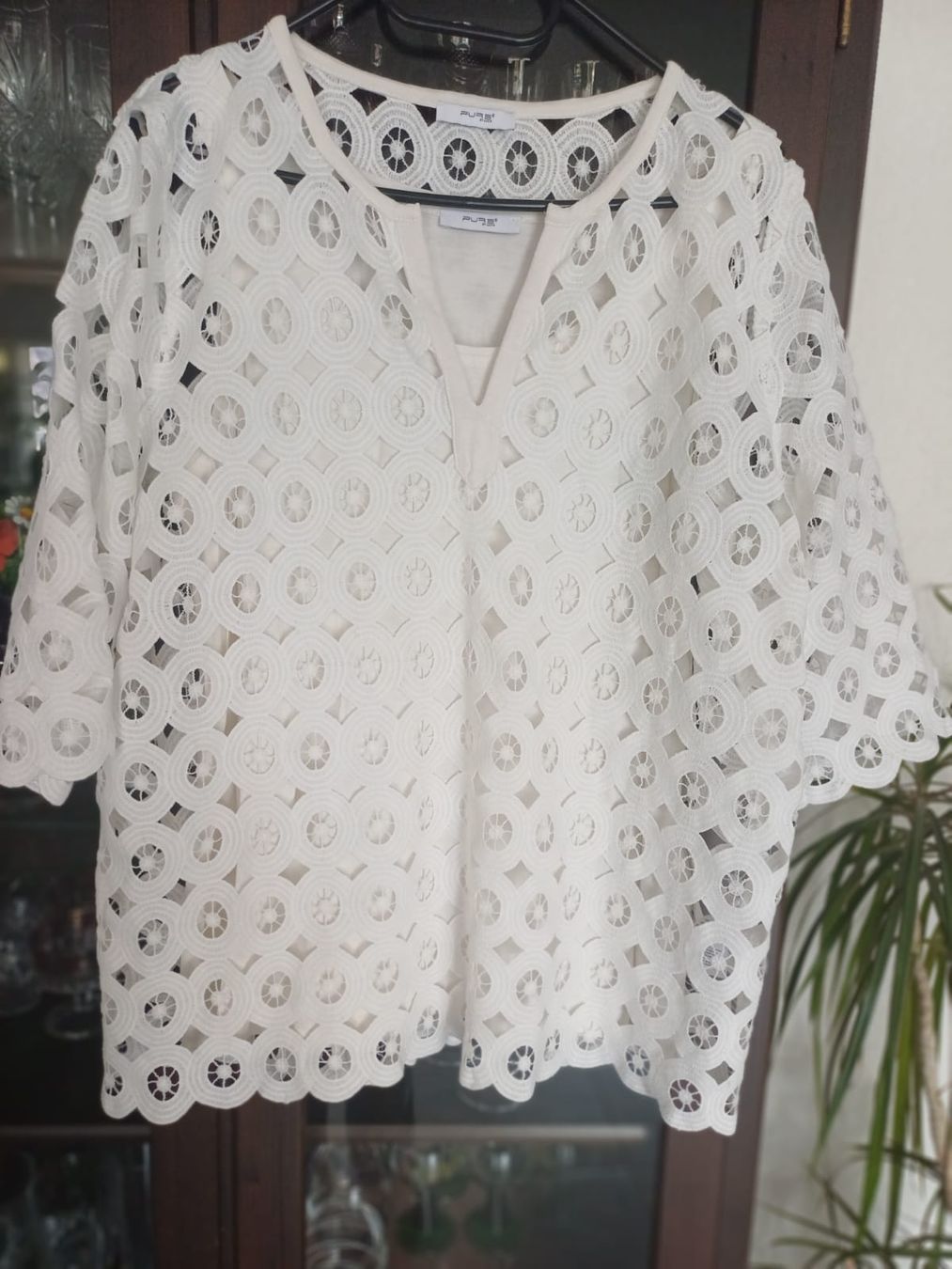 Top: Blouse en dentelle – Nuovo (secondo la descrizione) da Collonges venduto da cam_72xf 1