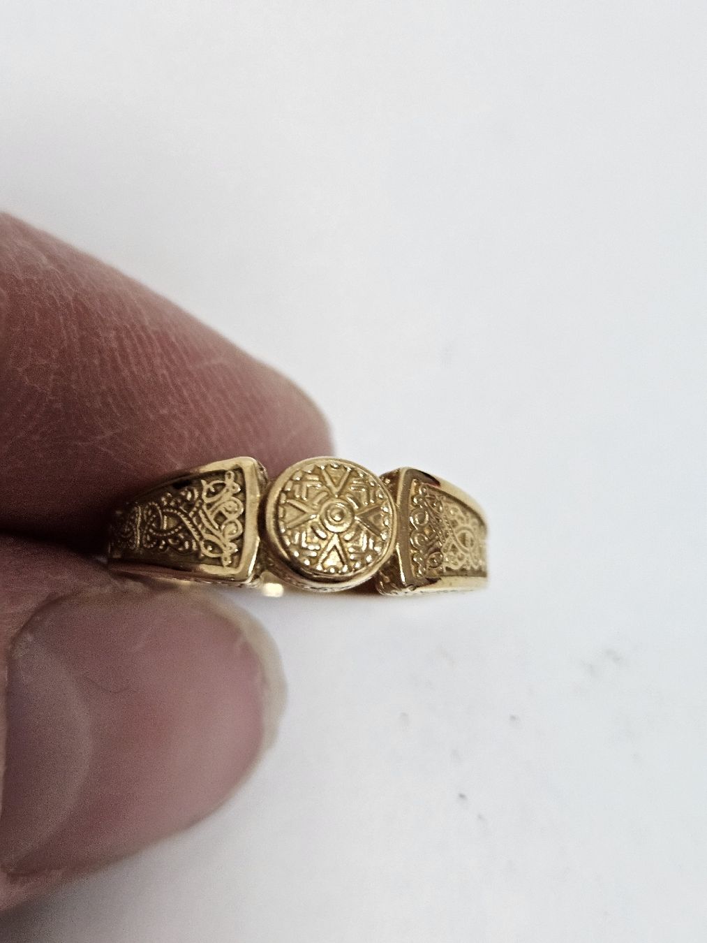 Anelli: Gold Ring, 925er Silber – Usato da Schlieren venduto da Bestleo