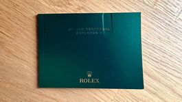 Rolex Explorer II original Manual